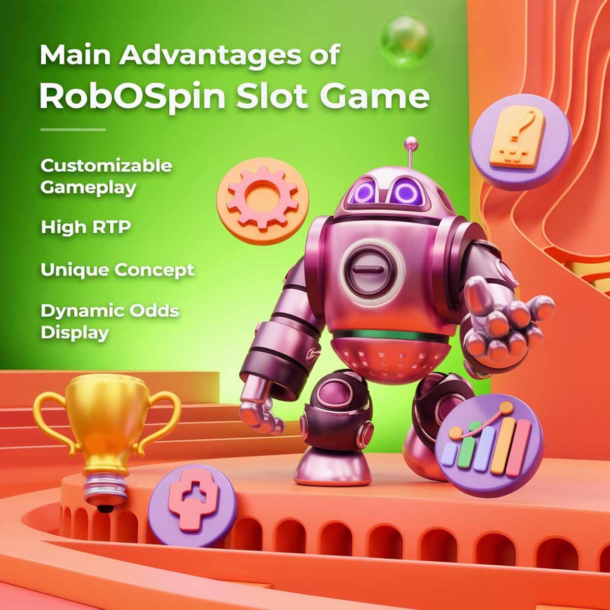 Robospin slot machine game